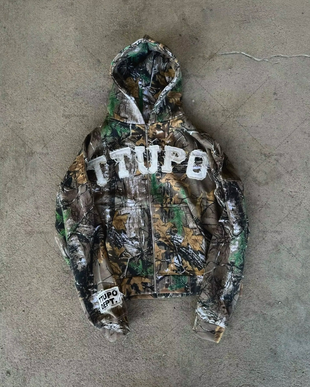 CAMO ZIPPER