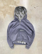 LIGHT GREY/GREY 2-SIDED ZIPPER